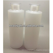 500ml garrafa PE cilíndrico plástico shampoo cosméticos garrafa de PE